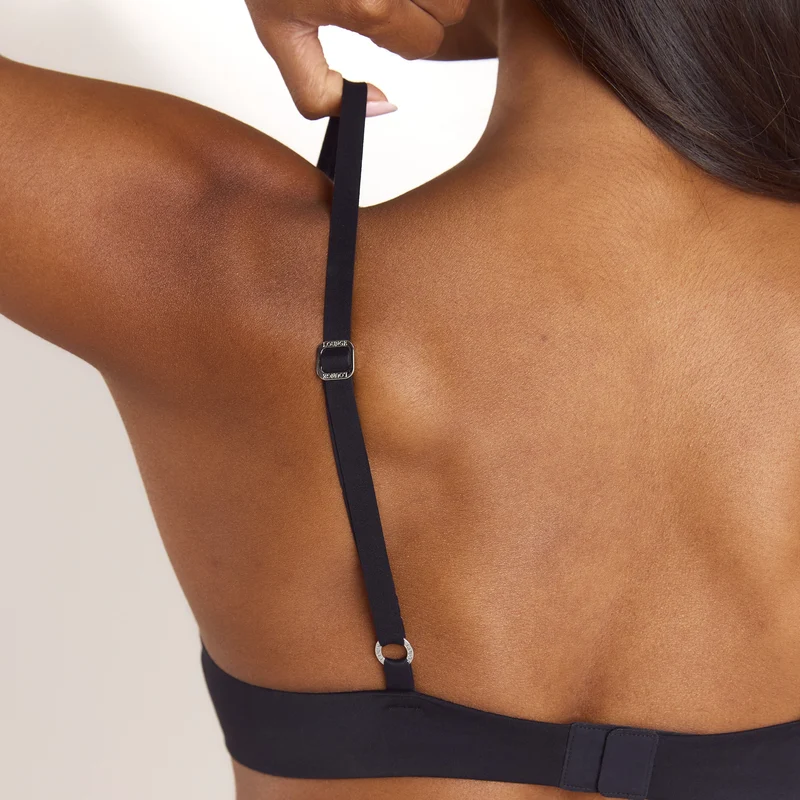 PillowSoft™ Hoge Push-Up BH - Zwart