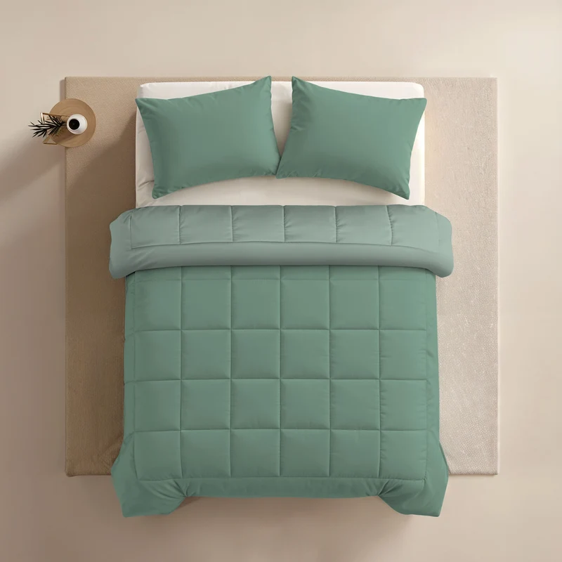Zelesta Comfort Duo Bettdecke - Mintgrün & Hellgrün