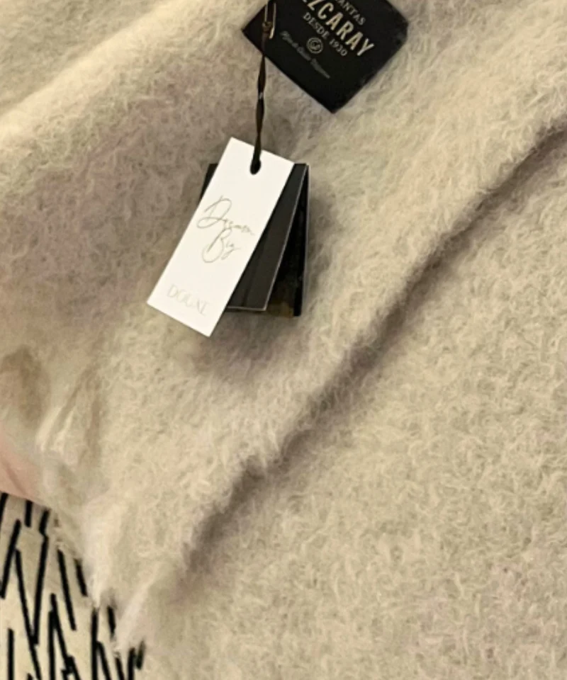Mantas Ezcaray Plaid 260×240 cm - Beige
