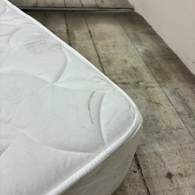 Einzelmatratze 140x200 Schaumstoffmatratze Einzelbett Weiß Matratze Gebraucht