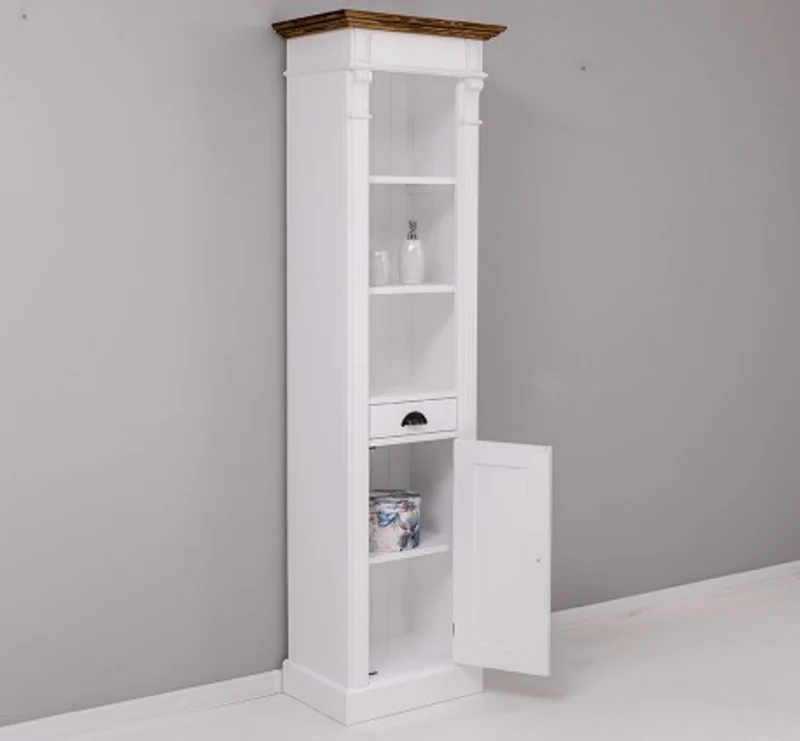 Casa Padrino Waschtisch im Landhausstil mit 1 Tür und 1 Schublade, 55 x 41 x 200 cm