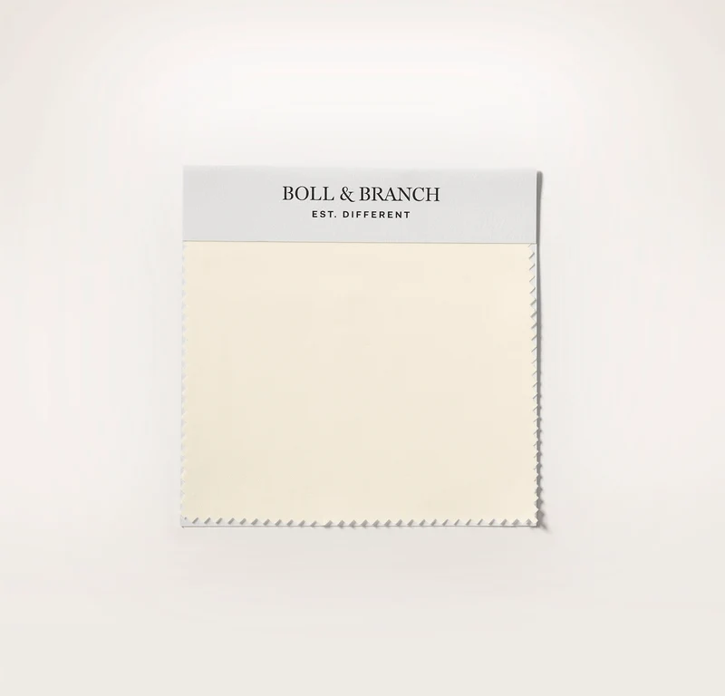 Summit Supima Fabric Swatch - Cream
