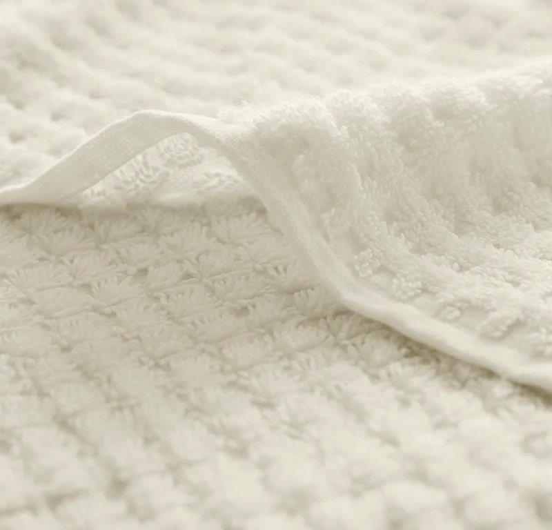 Turkish Waffle Bath Towel Set