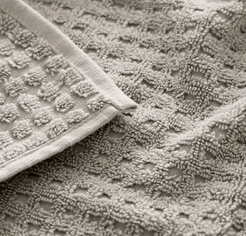 Turkish Waffle Bath Towel Set