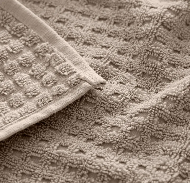 Turkish Waffle Bath Towel Set