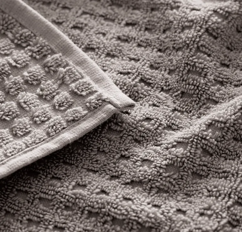 Turkish Waffle Bath Towel Set
