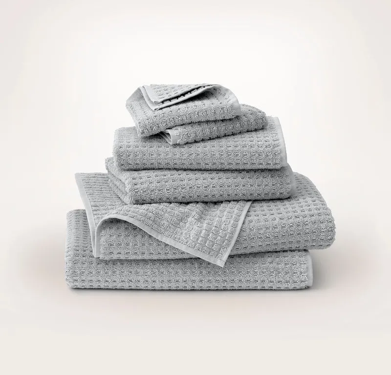 Turkish Waffle Bath Towel Set