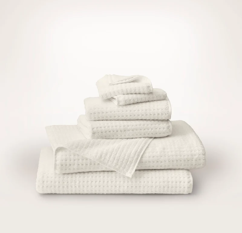 Turkish Waffle Bath Sheet Set