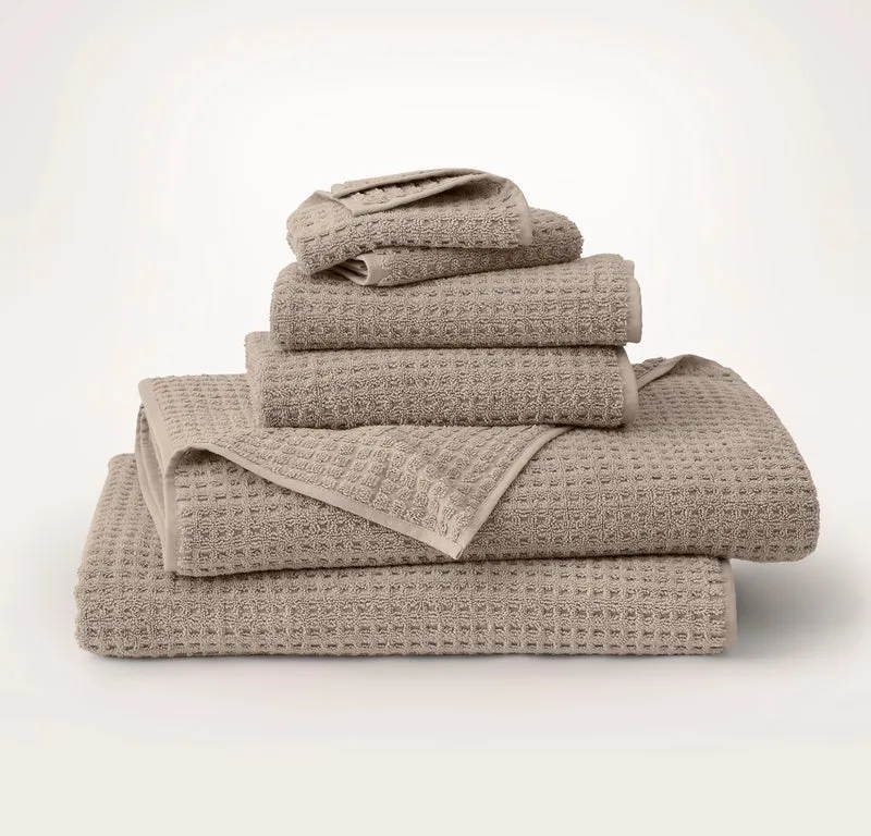 Turkish Waffle Bath Sheet Set