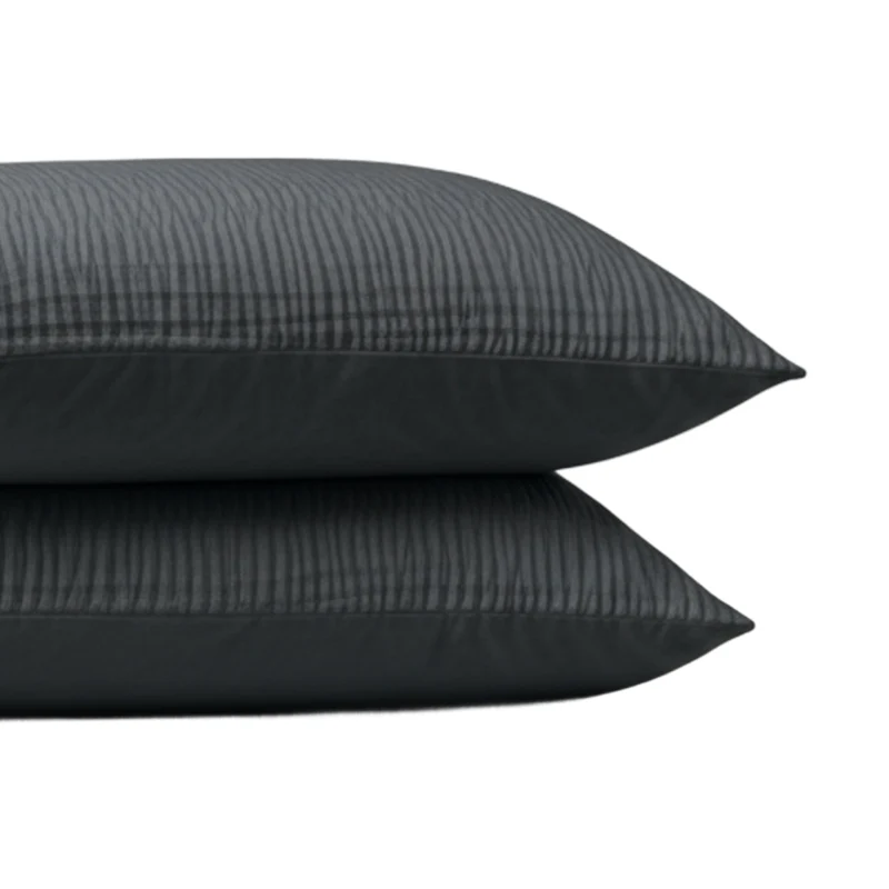 Zelesta Special Velvet Chique Kissenbezüge Set von 2 - Anthracite