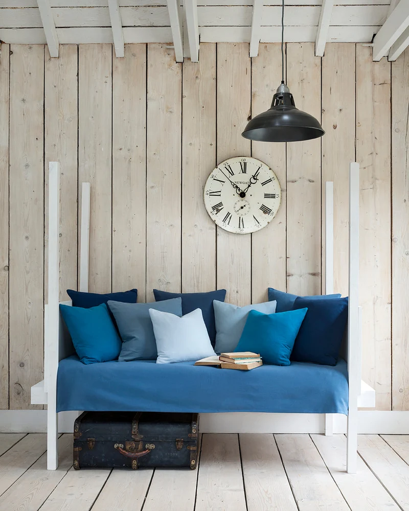 Combed Canvas - ice blue