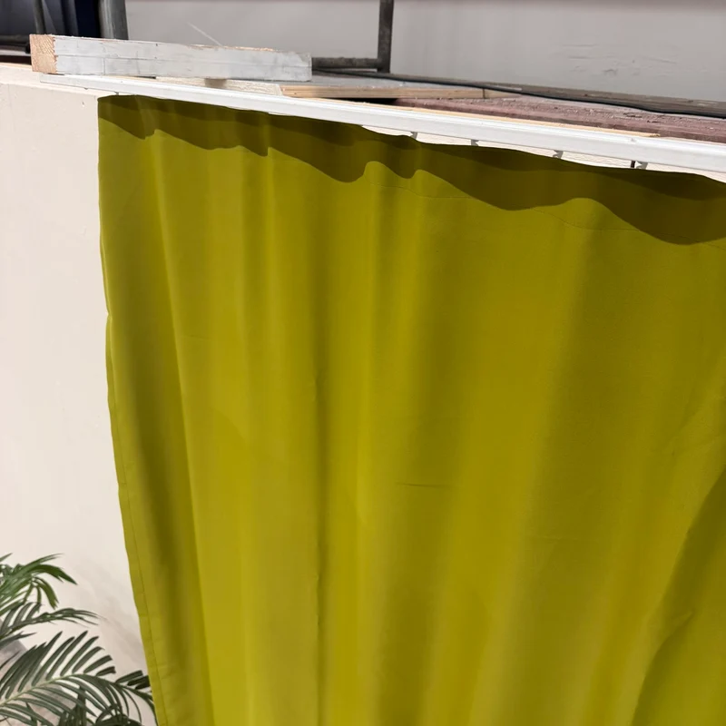 Gardine olivgrün 180x270 Verdunkler Vorhang Gebraucht