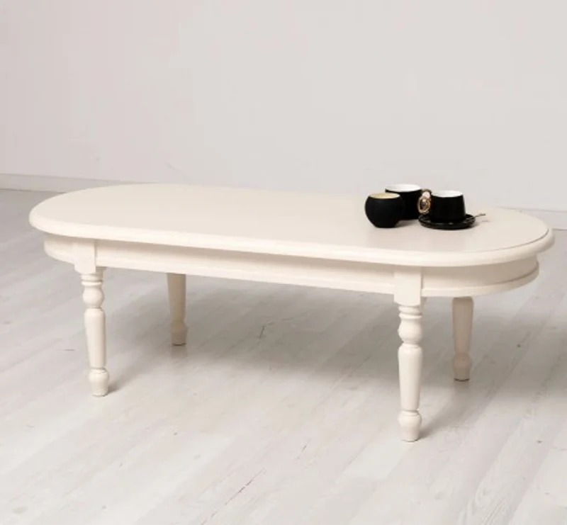 Casa Padrino Couchtisch im Landhausstil, 135 x 45 x 55 cm