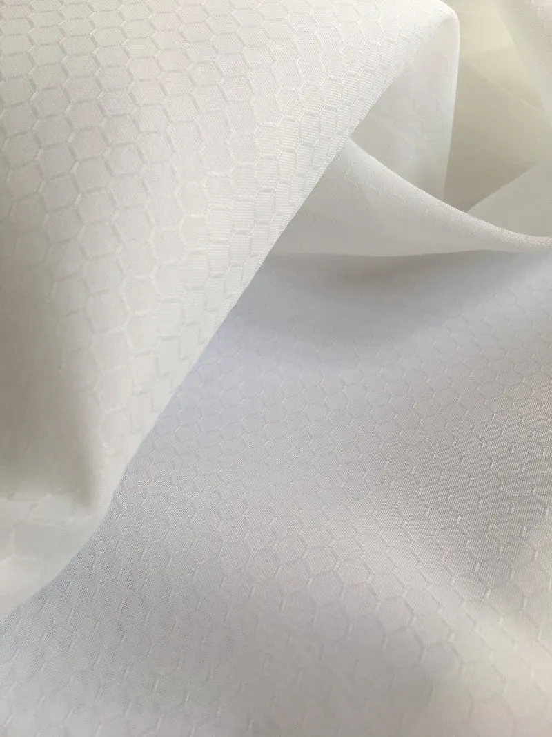 Gardinenstoff Honeycomb - cream 290 cm