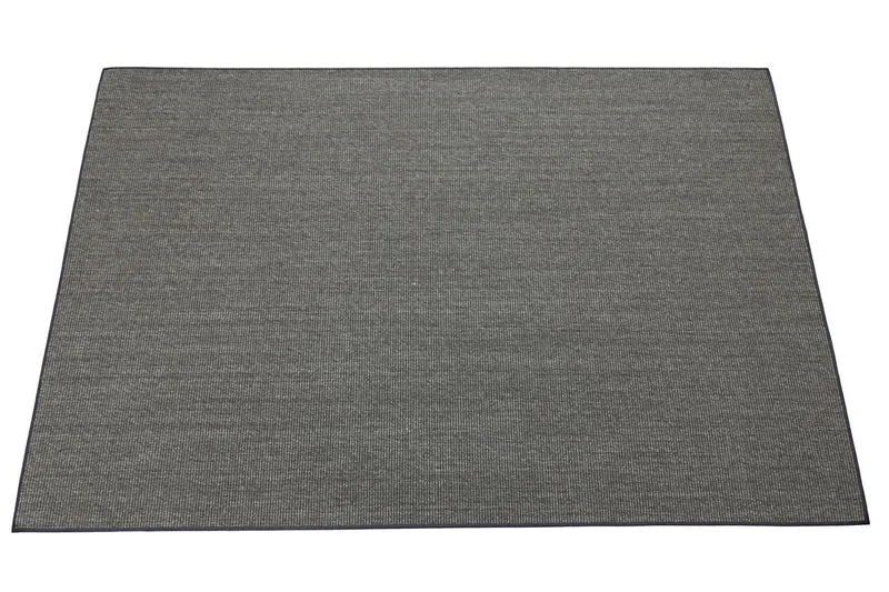 Tappeto Etnico Sisal Boucle Grigio