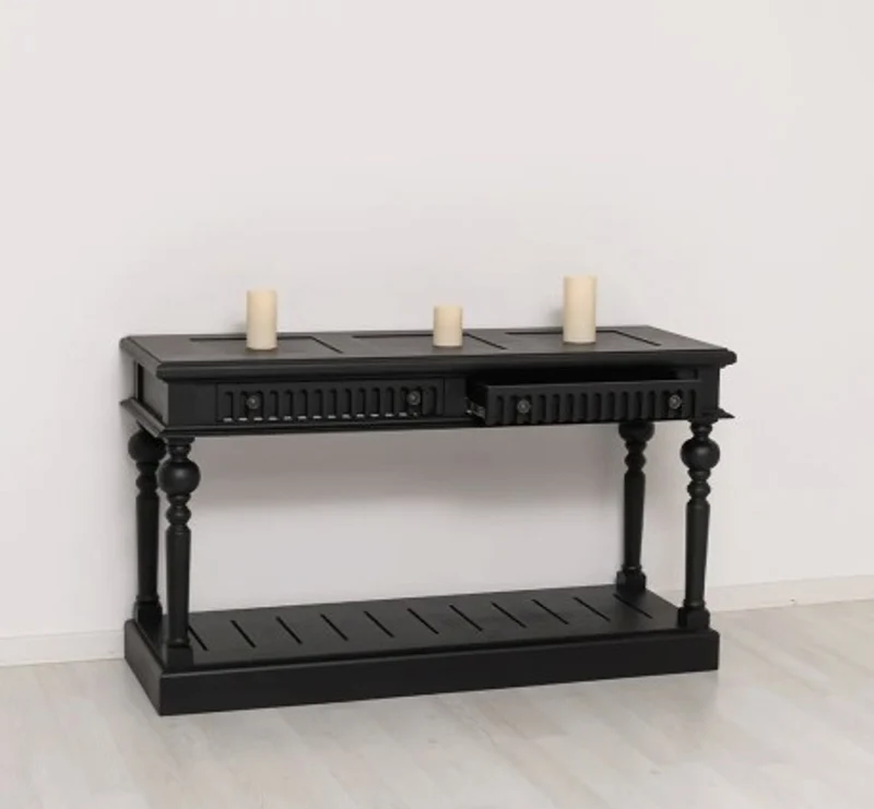 Casa Padrino Esstisch im Landhausstil, 140 x 50 x 80 cm