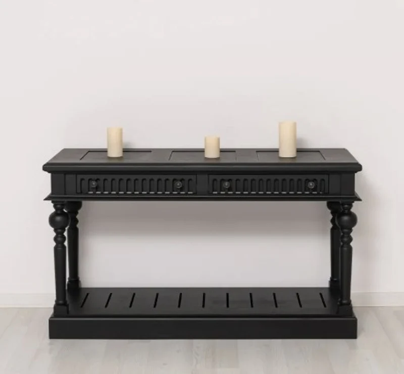 Casa Padrino Esstisch im Landhausstil, 140 x 50 x 80 cm