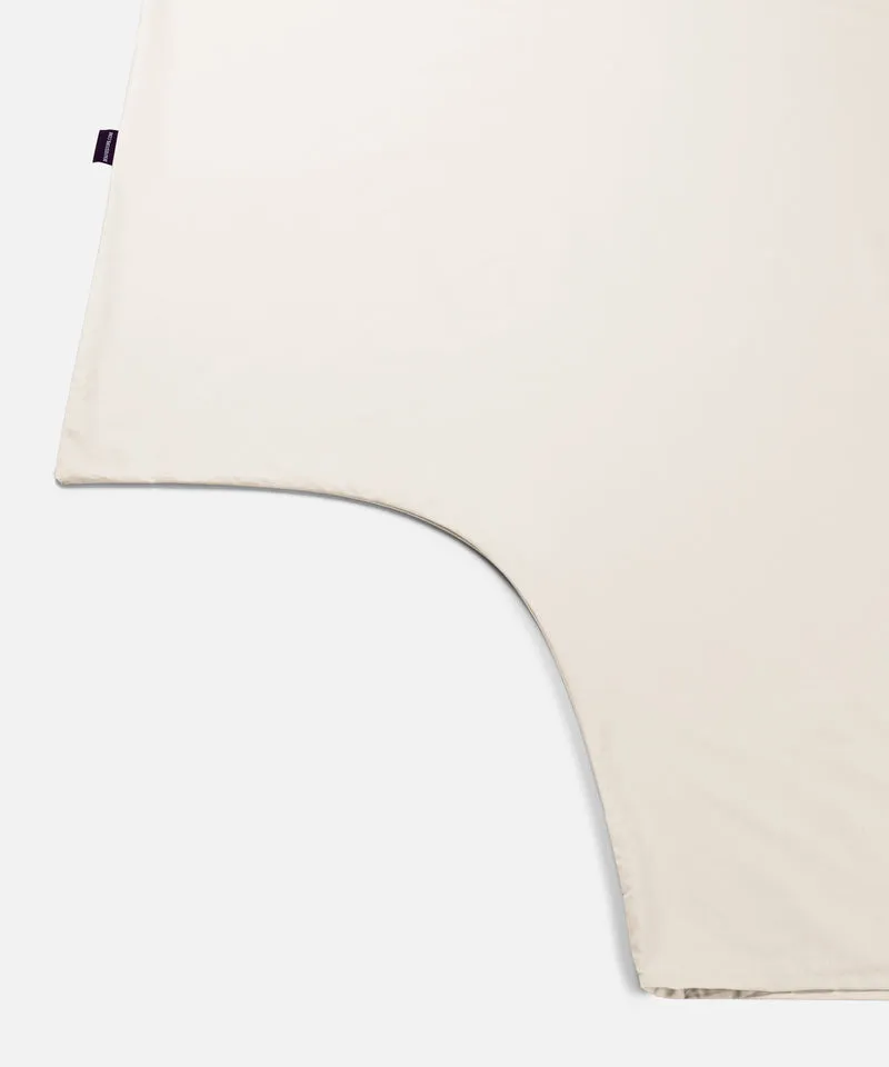 Bettwäsche Set & Spannbettlaken aus Perkal | Chalk White
