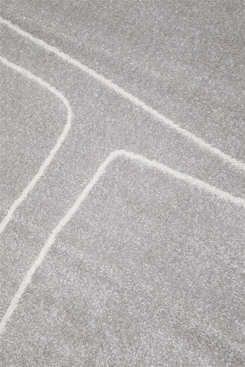 Tappeto Moderno Atelier Grigio