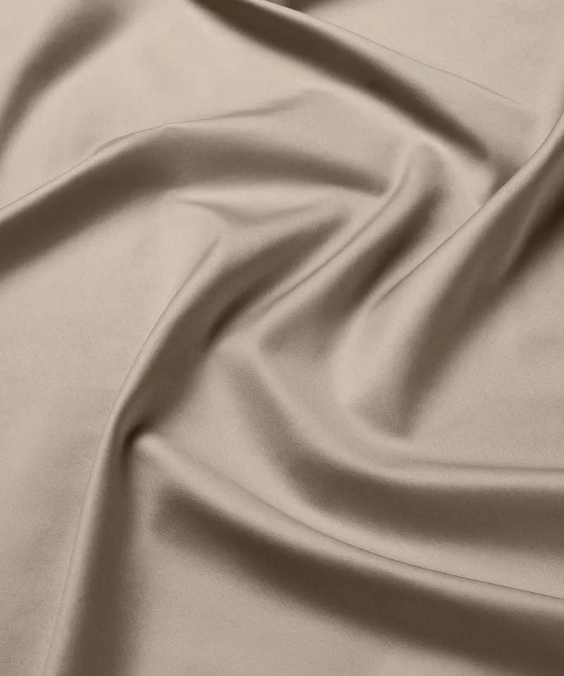 Bettwäsche Set & Spannbettlaken Satin | Champagne
