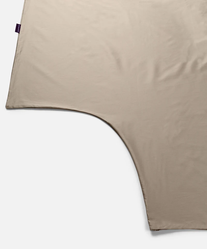 Bettwäsche Set & Spannbettlaken Satin | Champagne