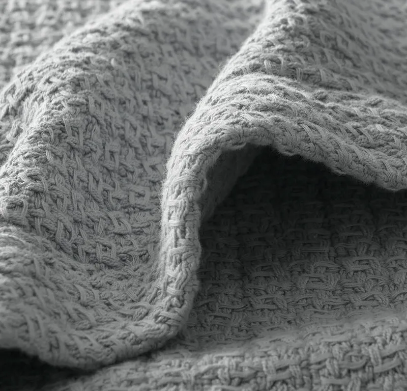Modern Crochet Bed Blanket - Shore