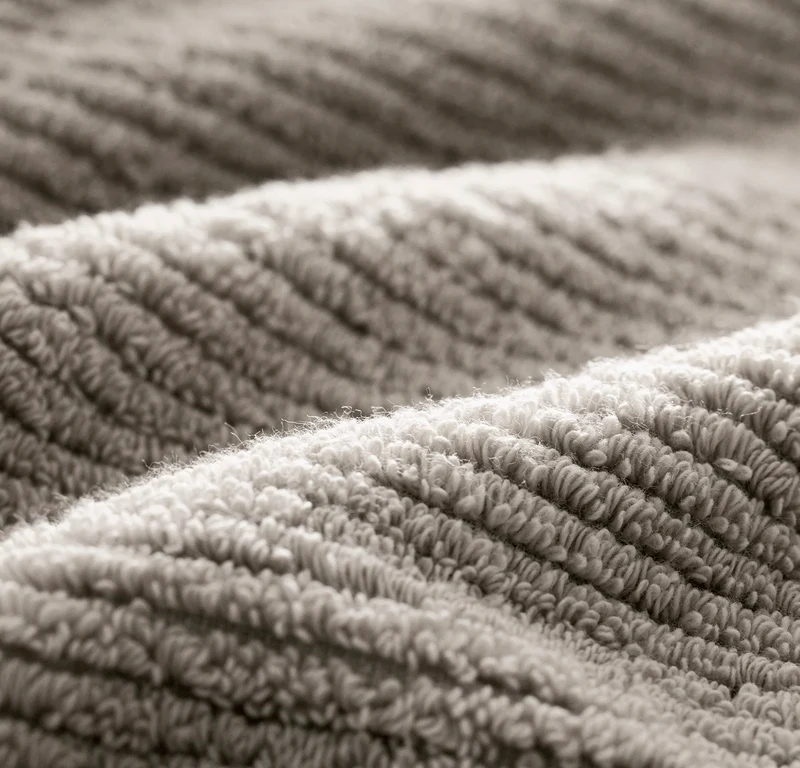 Turkish Ribbed Bath Sheet Set