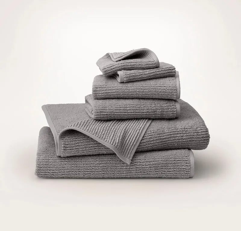 Turkish Ribbed Bath Sheet Set