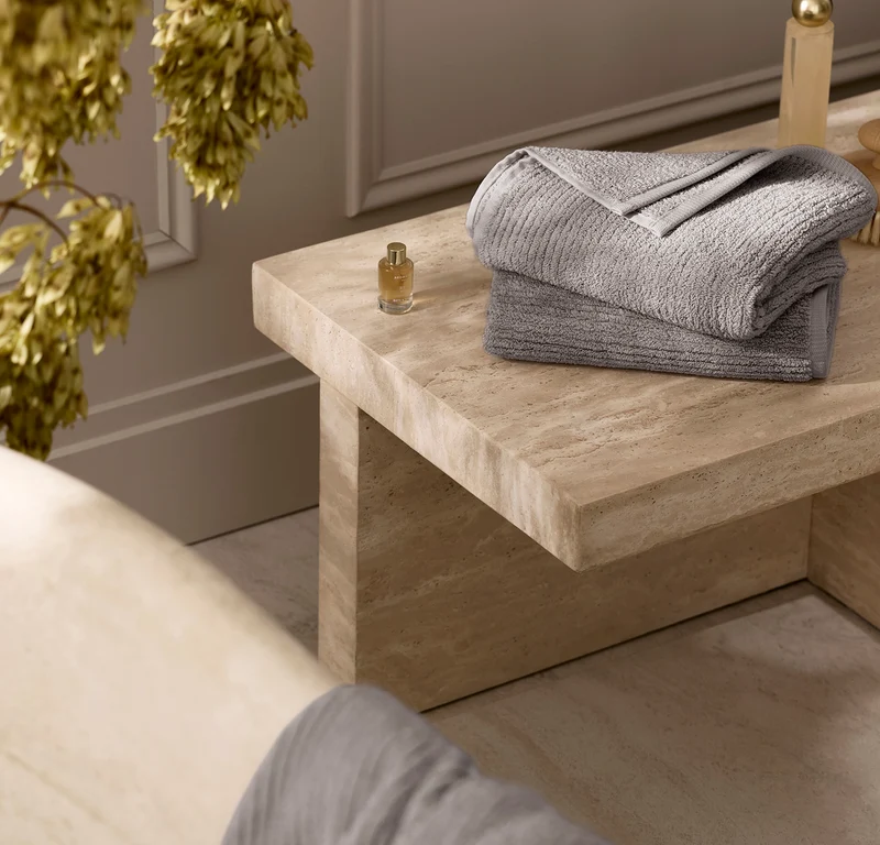 Turkish Ribbed Bath Sheet Set