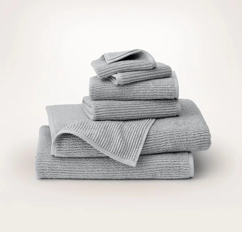 Turkish Ribbed Bath Sheet Set