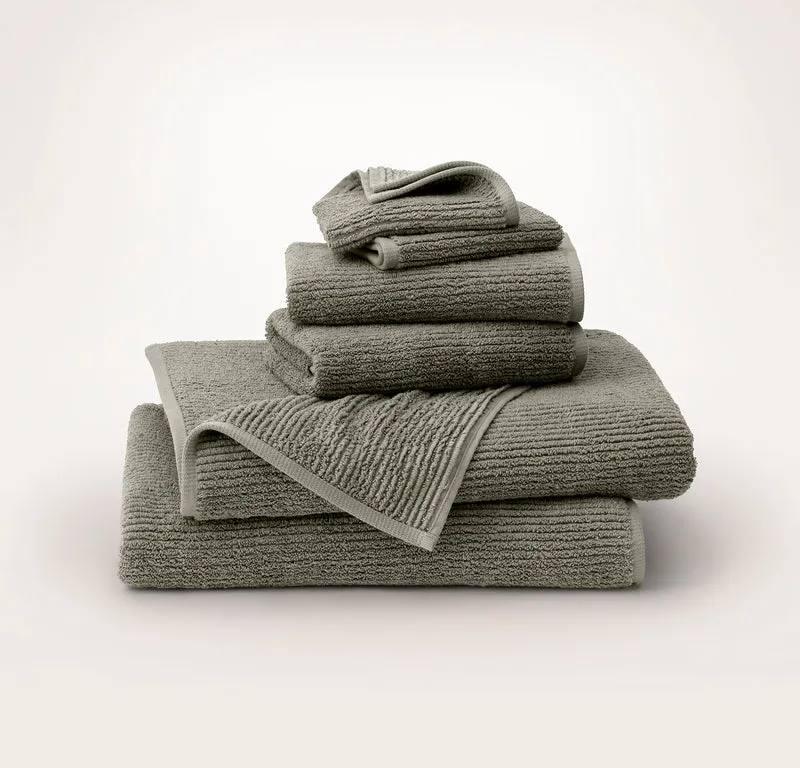 Turkish Ribbed Bath Sheet Set