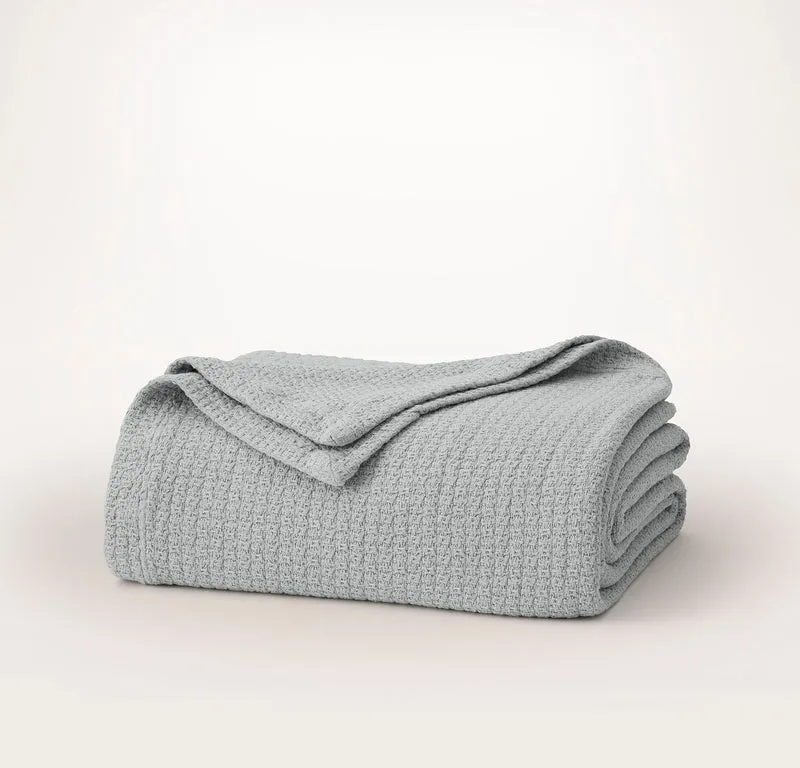 Modern Crochet Bed Blanket - Shore
