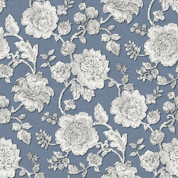 Bio Flower - denim blue