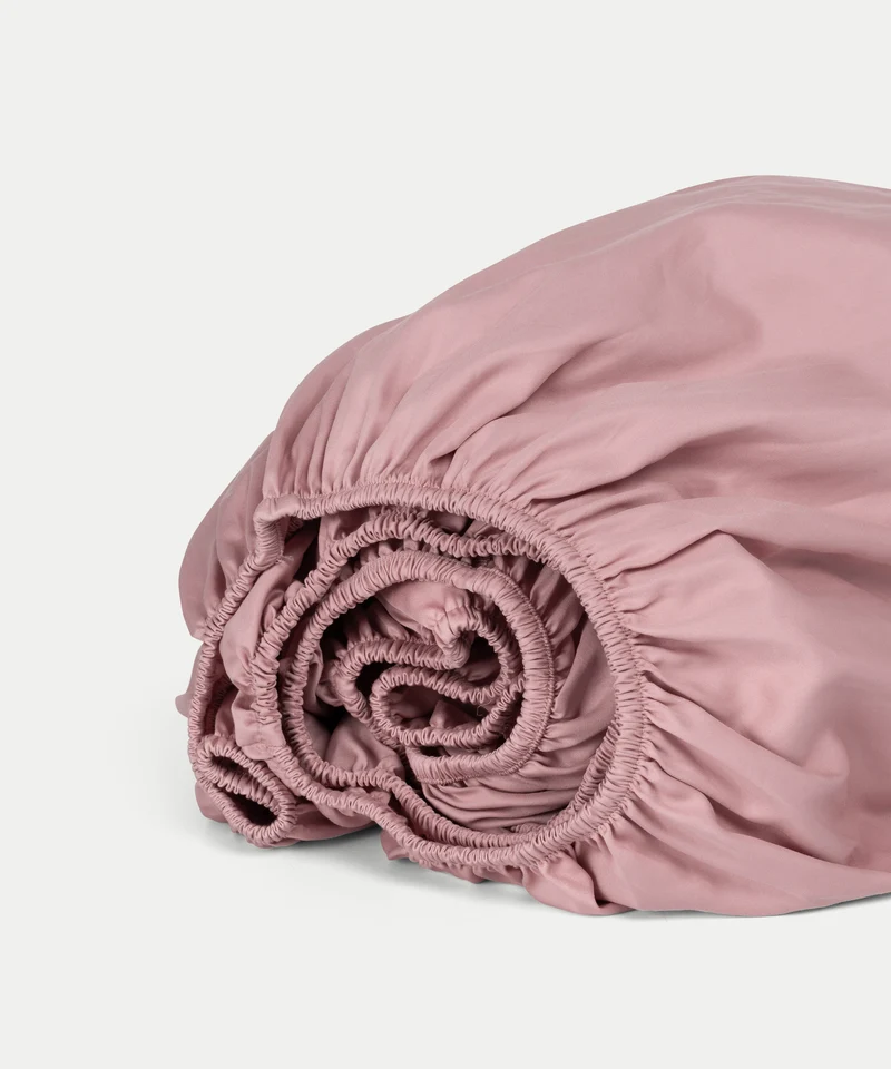 Bettwäsche Set & Spannbettlaken Satin | Blush Pink