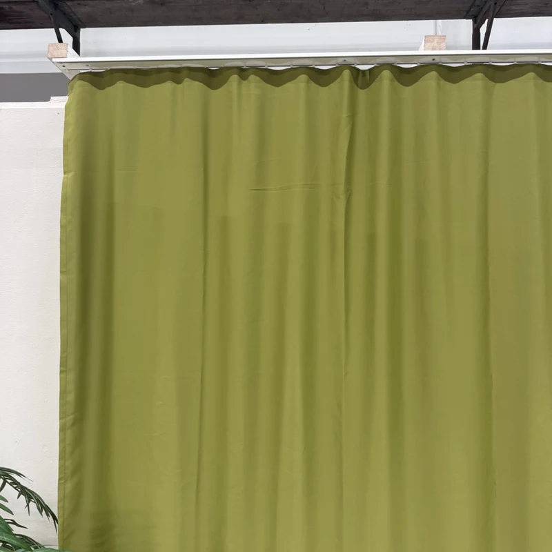 Gardine Khaki 90x260 Verdunkler Vorhang Gebraucht
