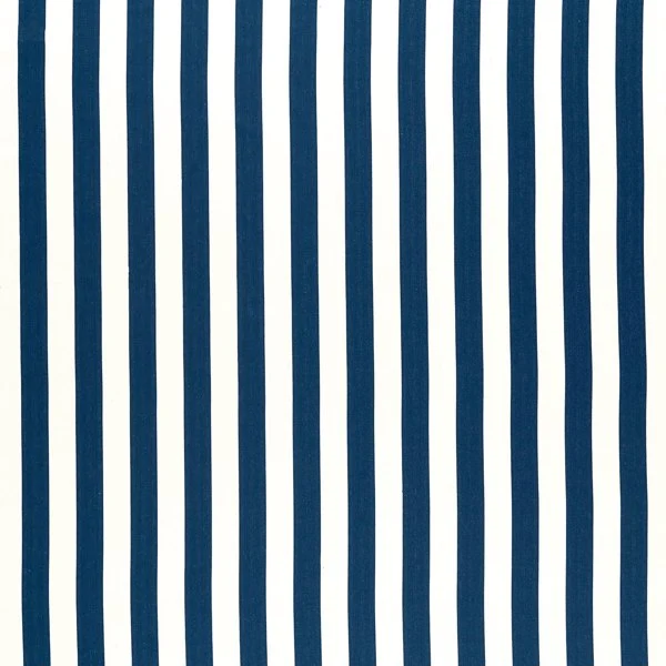 Cotton Stripes - navy & white