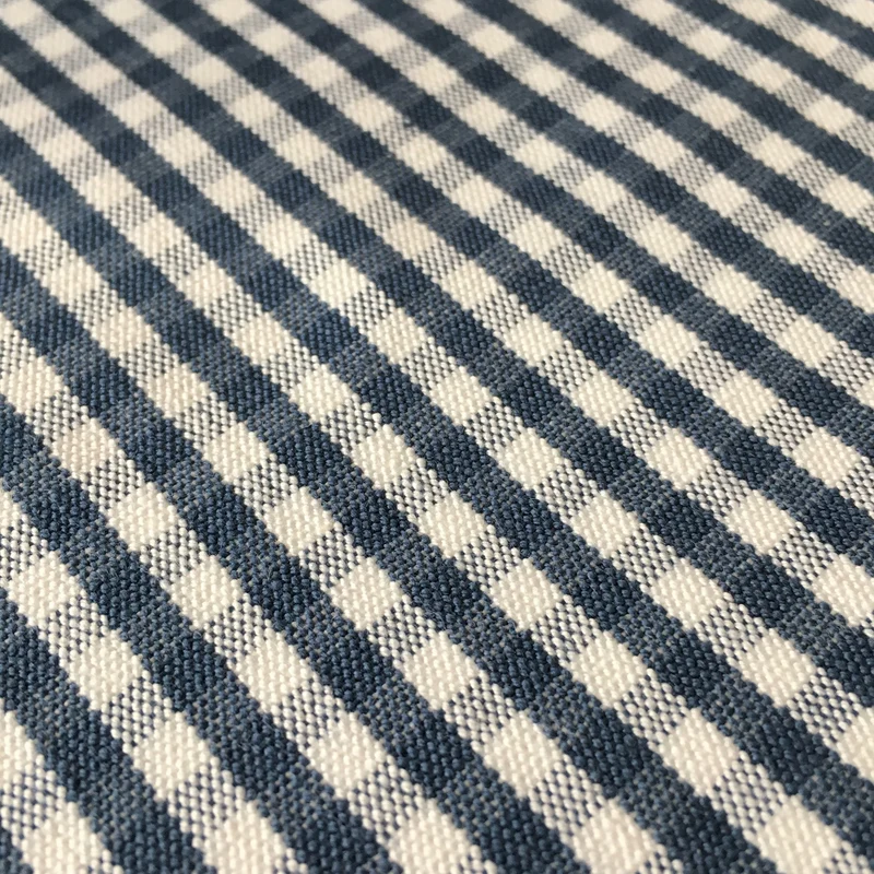 Cotton Check - navy