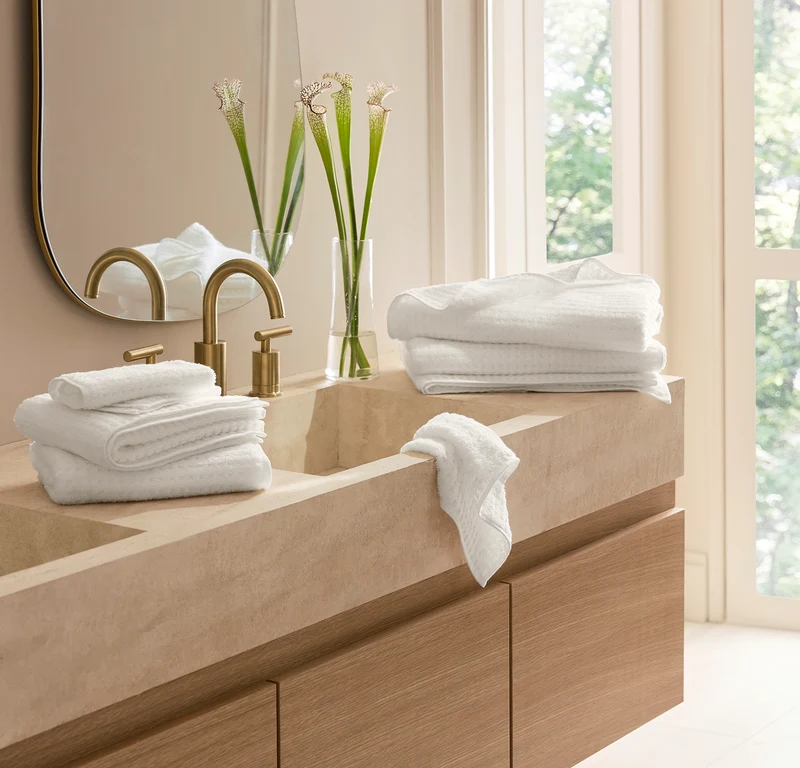 Complete Turkish Waffle Bath Towel Bundle