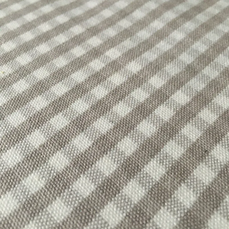 Cotton Check - dove