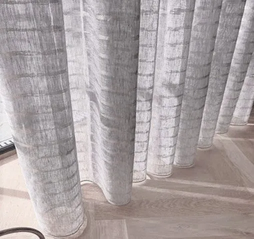 Gardinenstoff Gloss - sterling 300 cm