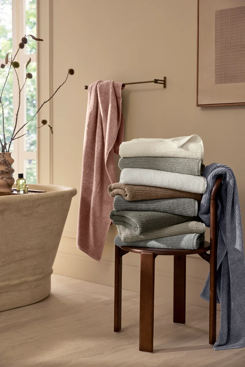 Turkish Ribbed Bath Towel Starter Bundle