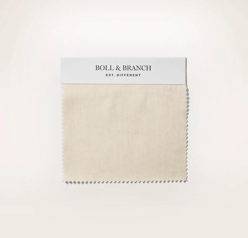 Signature Vintage Washed Fabric Swatch - Vintage Sand