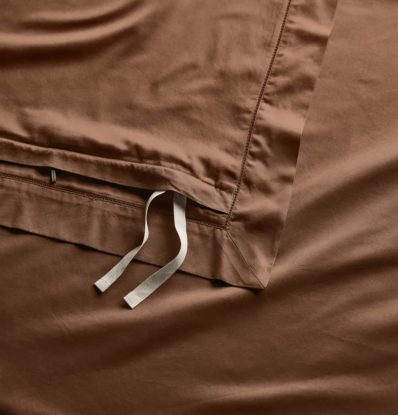 Summit Supima Duvet Set - Chestnut