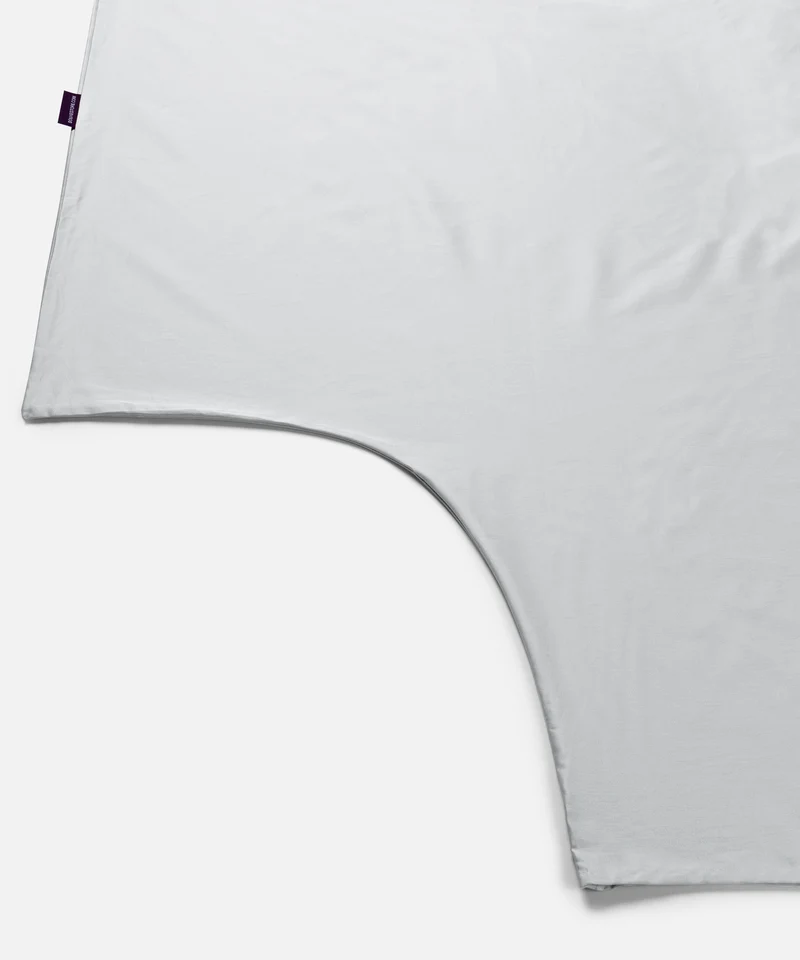 Bettwäsche Set Ägyptische Baumwolle 400TC Satin | Silbergrau