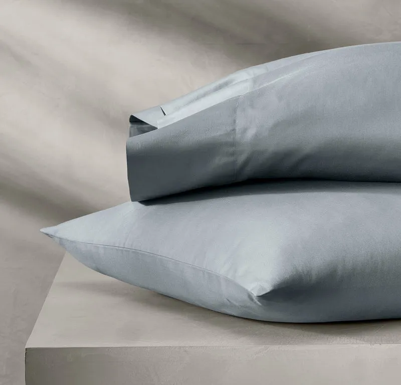 Reserve Pillowcase Set - Bluestone