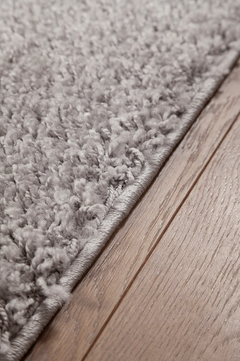 Tappeto Moderno Shaggy Boston Grigio