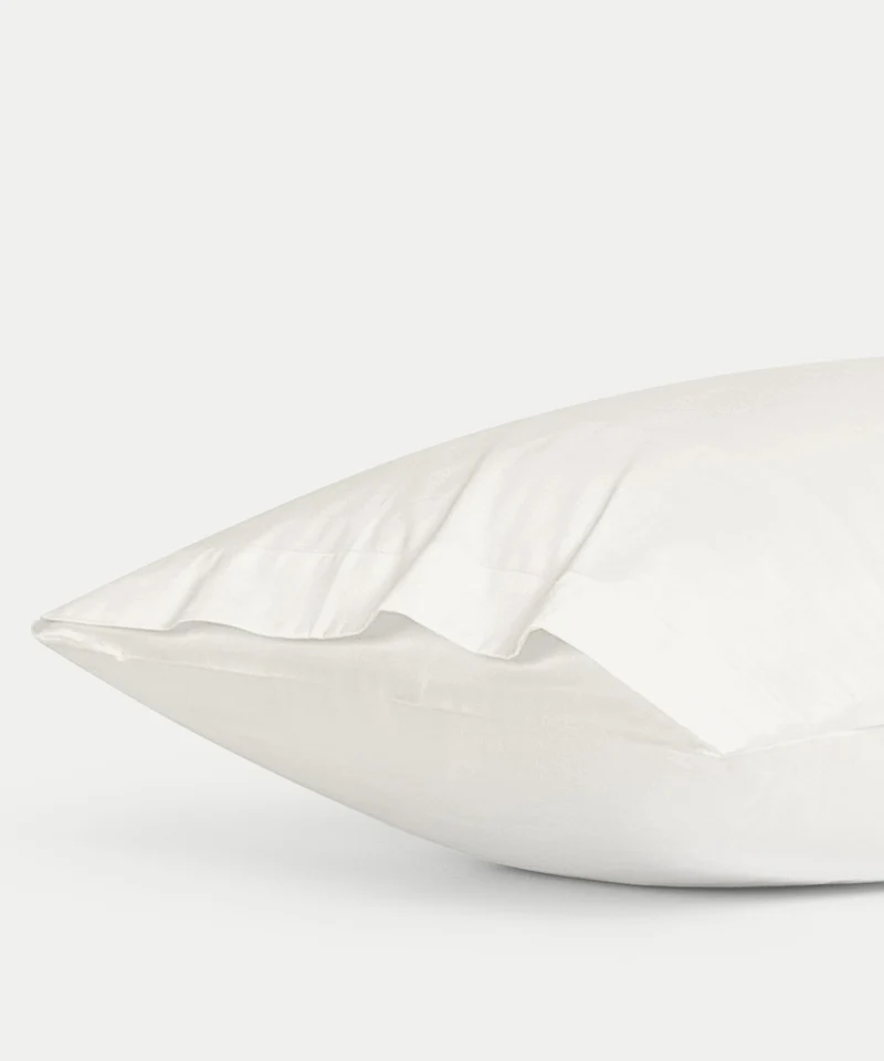 2er-Set Kissenbezüge Ägyptische Baumwolle Satin 400 TC | Cream