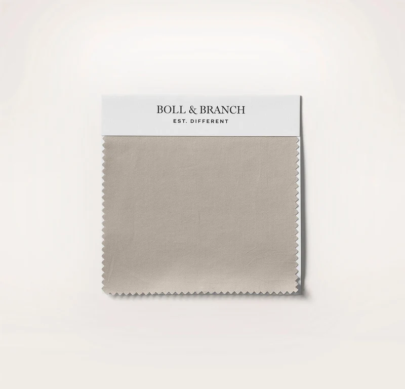 Summit Supima Fabric Swatch - Pewter