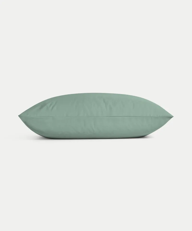 Kissenbezug Ägyptische Baumwolle Satin 400 TC | Sage Green