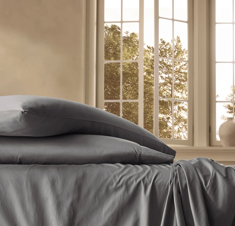 Summit Supima Pillowcase Set - Bluestone